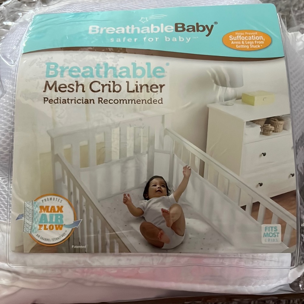 Breathable Mesh Crib Liner